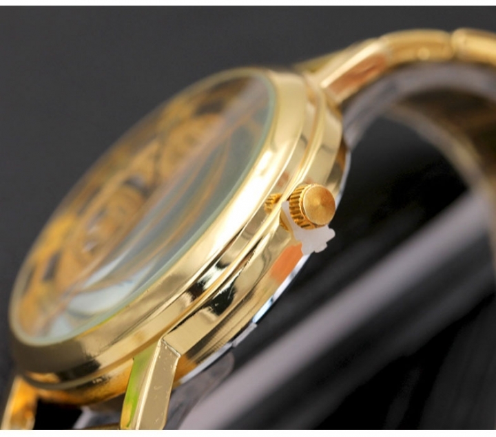 Fashion watchs men Non-mechanical Hollow Stainless Quartz Watch for smartwatch Stainless Steel Case