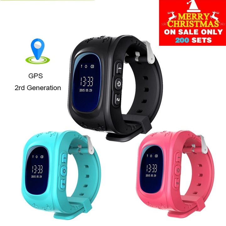 Q50 passometer kids baby smart watch with GPS second generation chip SOS Call Location Finder