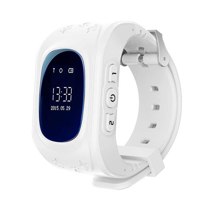 Q50 passometer kids baby smart watch with GPS second generation chip SOS Call Location Finder