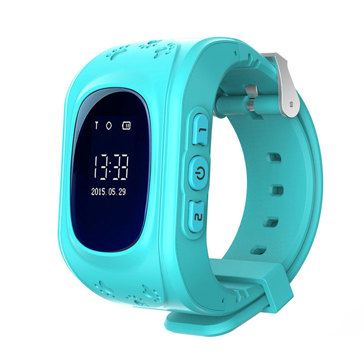 Q50 passometer kids baby smart watch with GPS second generation chip SOS Call Location Finder