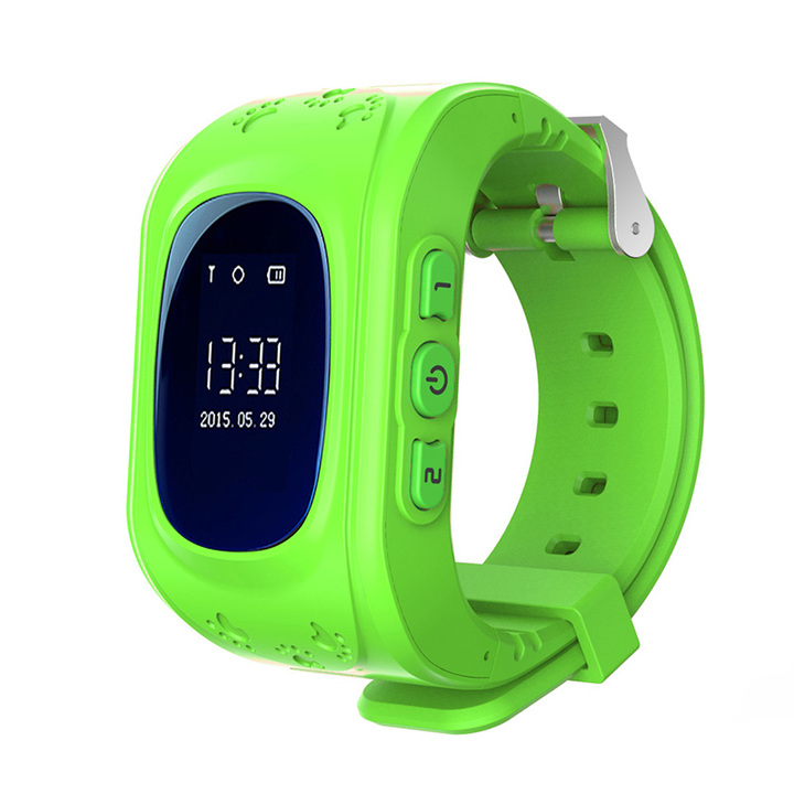 Q50 passometer kids baby smart watch with GPS second generation chip SOS Call Location Finder