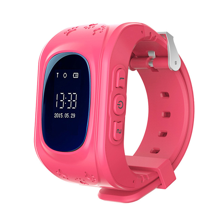 Q50 passometer kids baby smart watch with GPS second generation chip SOS Call Location Finder