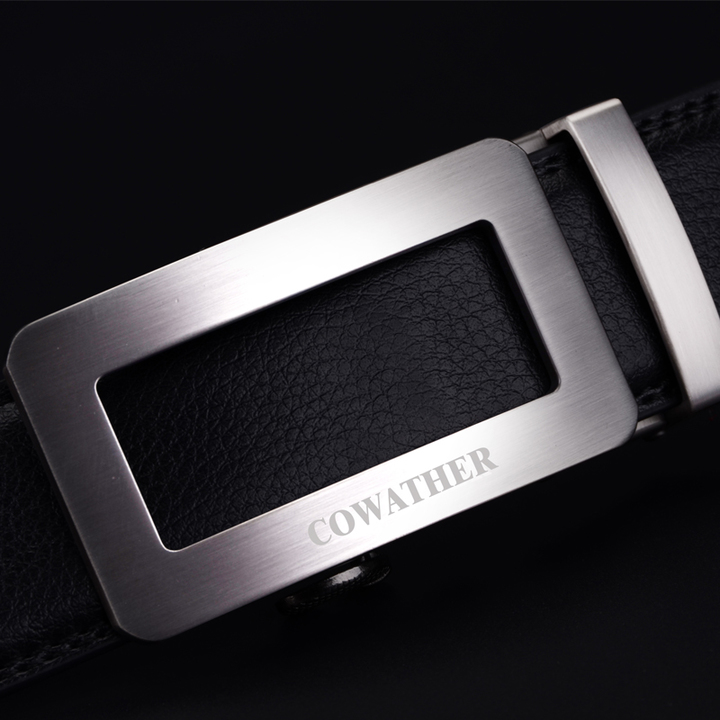 Luxury Cow Genuine Leather Male Strap Automatic Buckle Belt Newest Fashion Design Original Brand