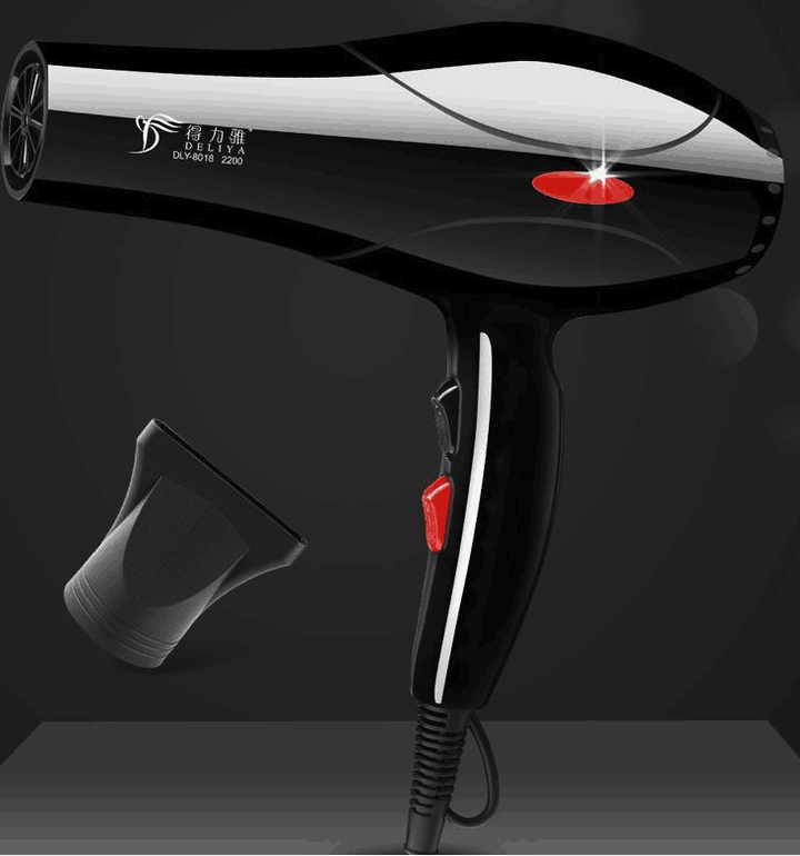 2000W Hair Dryer Professional Blow Hairdryer Low Noise Hot And Cold Wind Styling Tools