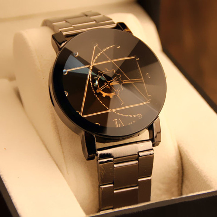 Luxury SMART Watch Fashion Stainless Steel Watch for Man Quartz Analog Wrist Watch Orologio Uomo