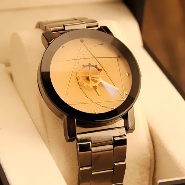 Luxury SMART Watch Fashion Stainless Steel Watch for Man Quartz Analog Wrist Watch Orologio Uomo