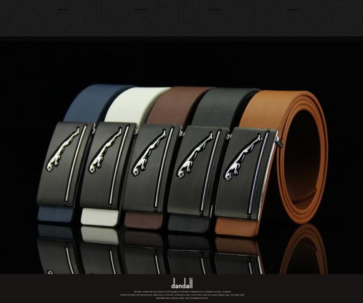 High Quality Luxury Cow Genuine Fashion Men`s Belts Strap Automatic Buckle Cinto Masculino