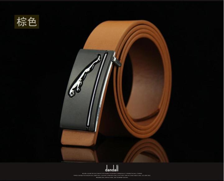 High Quality Luxury Cow Genuine Fashion Men`s Belts Strap Automatic Buckle Cinto Masculino
