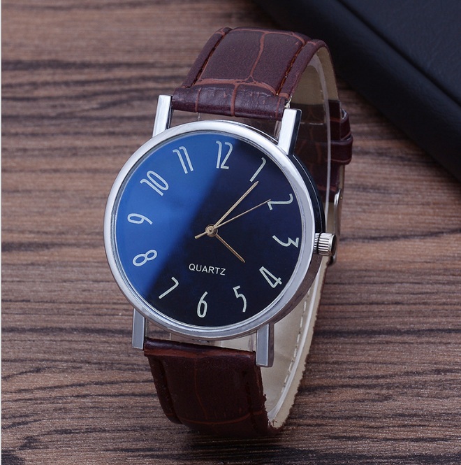 Wholesale and retail Man business watch quartz watch man smart watch glass Luxury belt SO fashion!