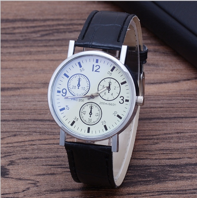 Wholesale and retail Man business watch quartz watch man smart watch glass Luxury belt SO fashion!