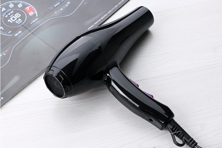 5-speed Purple Light Anion Ceramic Ionic Fast Styling Blow Dryer Hair Drier +full tools