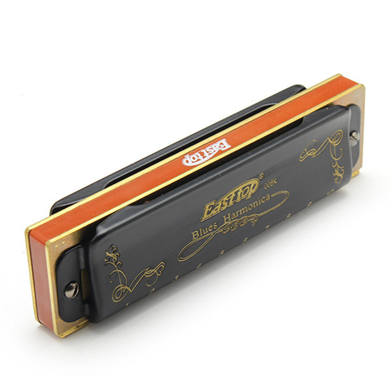10 Hole Diatonic Blues Harmonica Armonicas Mouth Ogan Woodwind Musical Instrument Melodica
