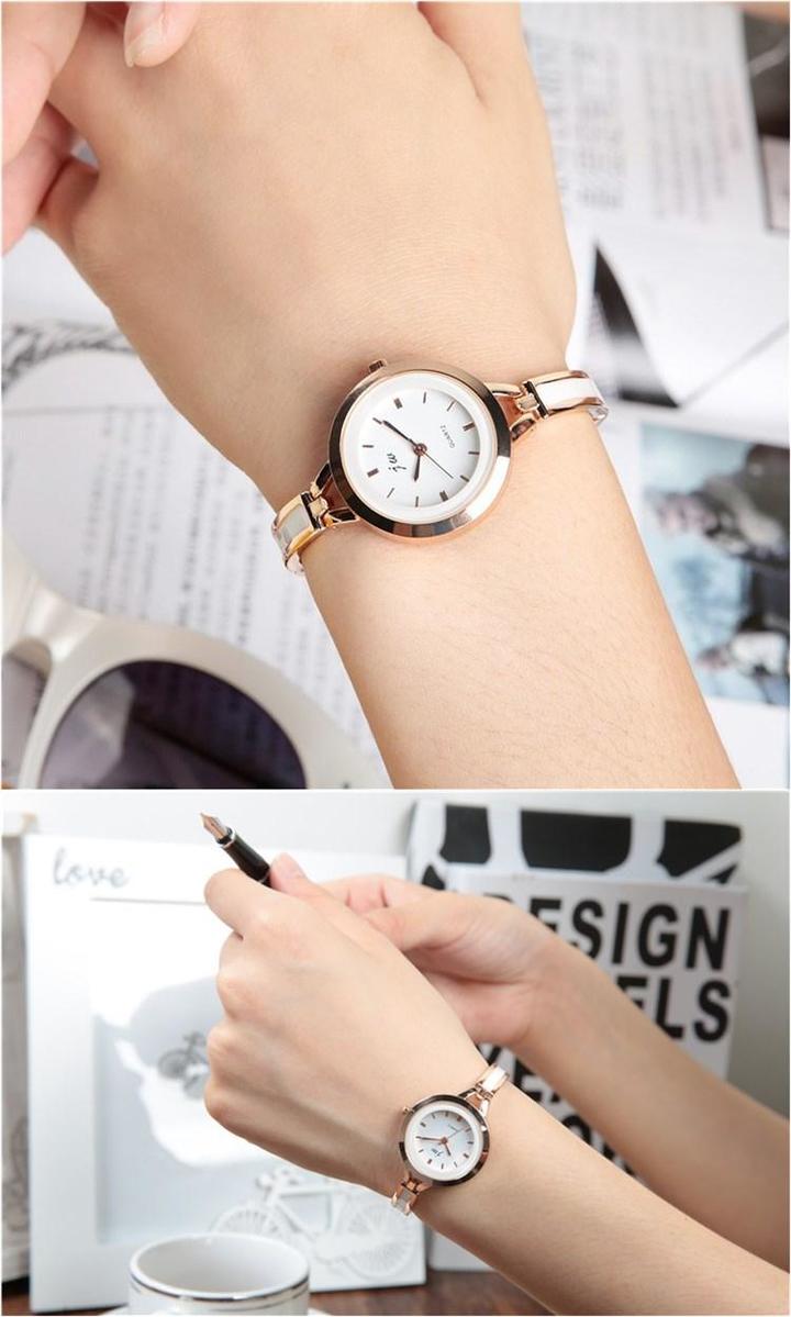 Ladies Fashion Elegance Bracelet Dress Wristwatches Student Classic Casual Quartz Watches