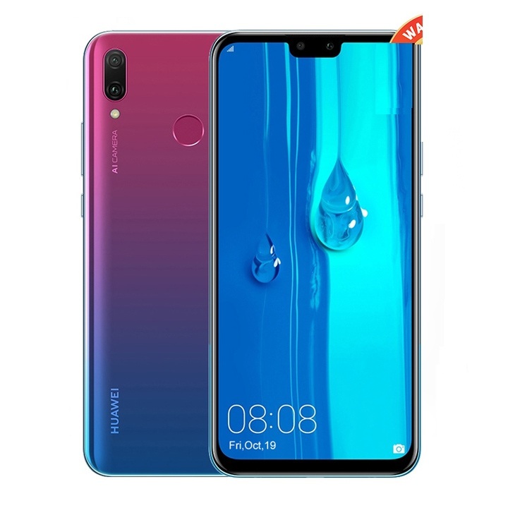 Refurbished smartphone Huawei Y9 (2019) , 6.5", 4+64GB, 16MP+2MP 4G (Dual SIM) mobile phone