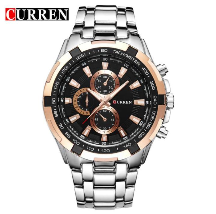 CURREN Watches Men Quartz Top Brand Analog Military Watches Men Sports Waterproof Business Watches