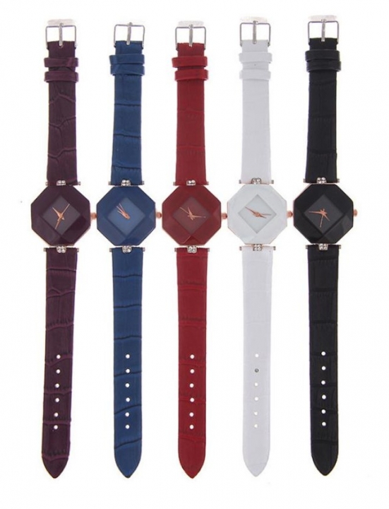 Kezzi Women Ladies Quartz Watch Kroean Fashion Acrylic Wristwatch Japan Movt