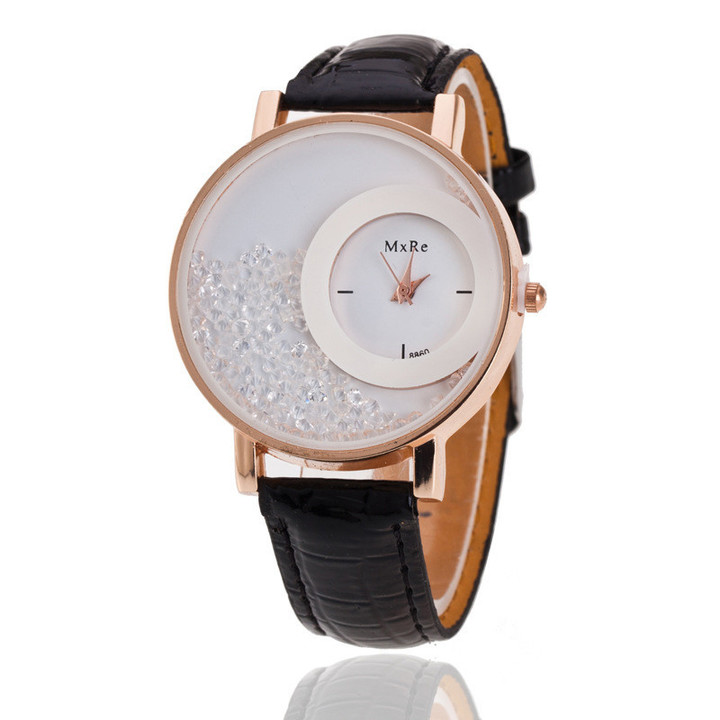 SKMEI Women Fashion Watch Stainless Steel Strap Quartz Watch Ladies Waterproof Casual Wristwatch