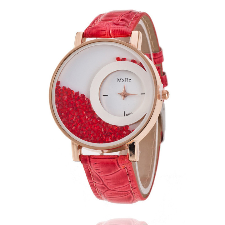SKMEI Women Fashion Watch Stainless Steel Strap Quartz Watch Ladies Waterproof Casual Wristwatch