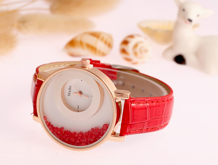 SKMEI Women Fashion Watch Stainless Steel Strap Quartz Watch Ladies Waterproof Casual Wristwatch