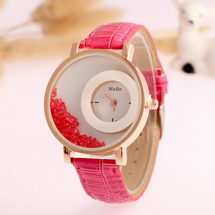 SKMEI Women Fashion Watch Stainless Steel Strap Quartz Watch Ladies Waterproof Casual Wristwatch