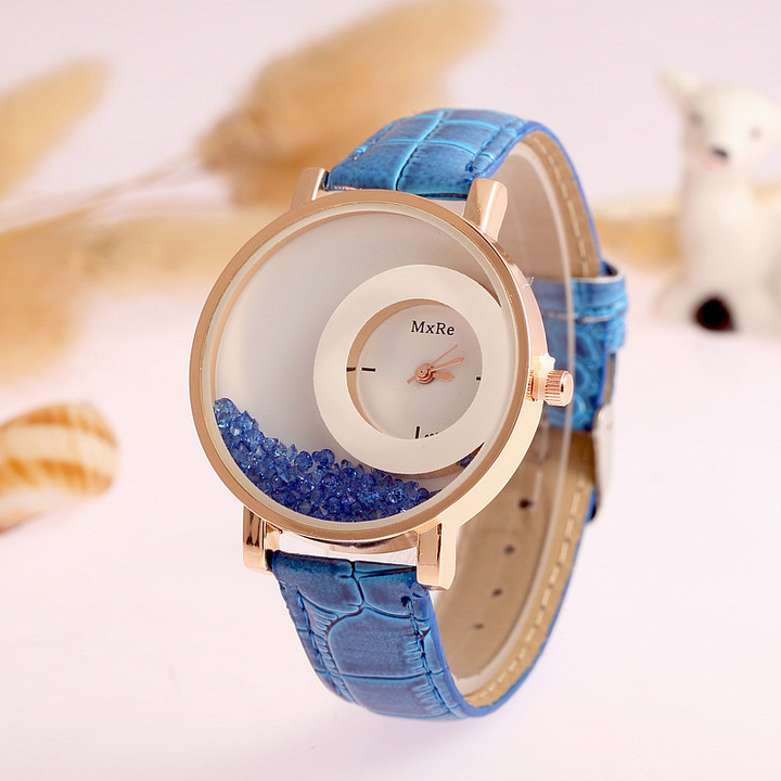 SKMEI Women Fashion Watch Stainless Steel Strap Quartz Watch Ladies Waterproof Casual Wristwatch