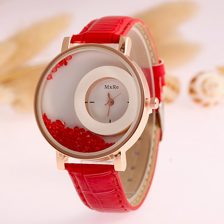SKMEI Women Fashion Watch Stainless Steel Strap Quartz Watch Ladies Waterproof Casual Wristwatch