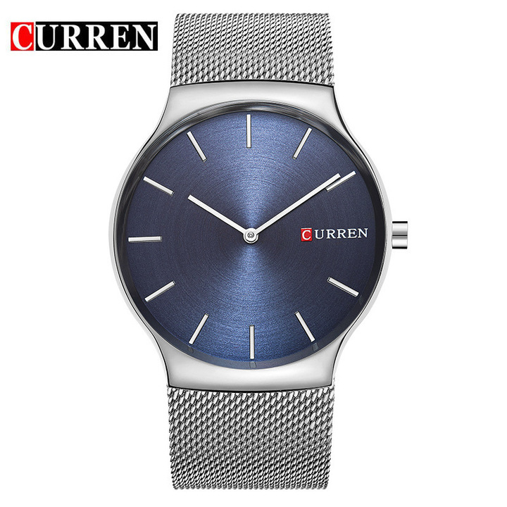 CURREN 2022 New Black Rose Gold Luxury Brand Analog Sports Wristwatch Quartz Business Watch Men