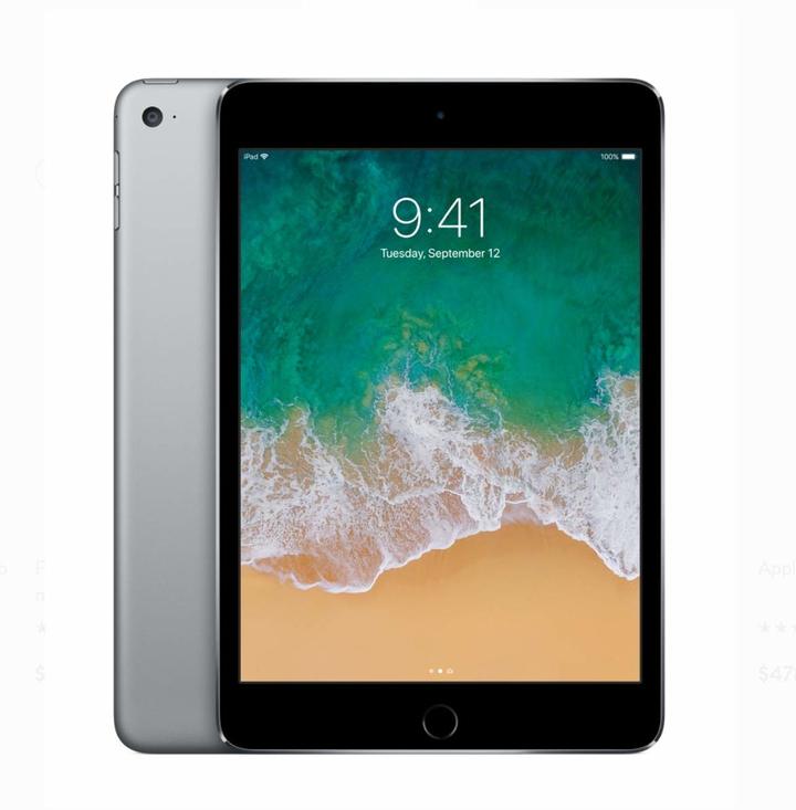 Certified 99% Refurbished ipad mini 4 no fingerprint 7.9inches good battery almost new