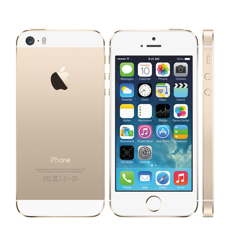 Refurbished Unlocked Apple iphone 5S 64GB ROM IOS iphone 5s with fingerprint Cell phone iPhone5s