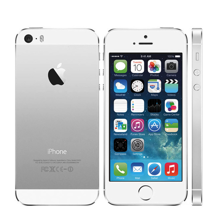 Refurbished Unlocked Apple iphone 5S 64GB ROM IOS iphone 5s with fingerprint Cell phone iPhone5s