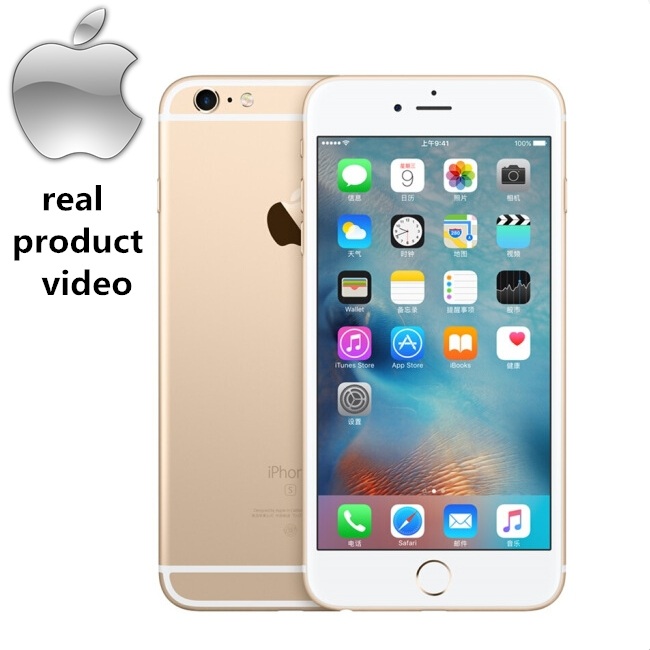Refurbished iPhone 6S -16GB/32GB+2GB -12 MP+5MP- 4.7 Inch+4G net without fingerprint unlock iPhone6S
