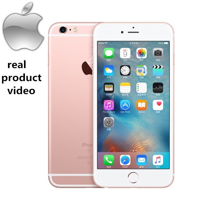 Refurbished iPhone 6S -16GB/32GB+2GB -12 MP+5MP- 4.7 Inch+4G net without fingerprint unlock iPhone6S