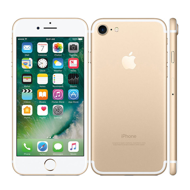Refurbished smartphone iphone 7 128GB +2GB 12MP+7MP 4.7 inch apple with fingerprint iphone7 unlocked