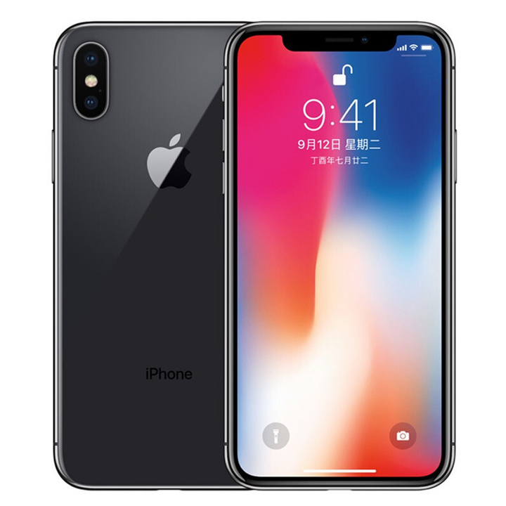 Refurbished iphone X  256GB 12MP 5.8 inch apple mobile with face id