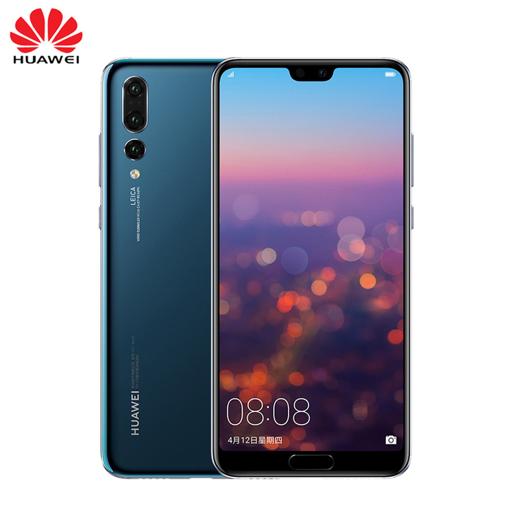 Refurbished HuaWei P20 Pro 4G LTE  6G+128GB 6.1" Mobile Phone Kirin 970 Android 8.1