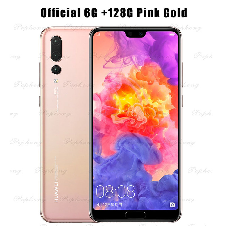 Refurbished Huawei P20 Pro 6GB +64G 128G 256G Smartphone 40MP 6.1 inch Screen SuperCharge NFC