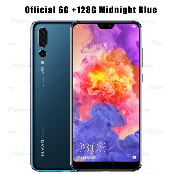 Refurbished Huawei P20 Pro 6GB +64G 128G 256G Smartphone 40MP 6.1 inch Screen SuperCharge NFC