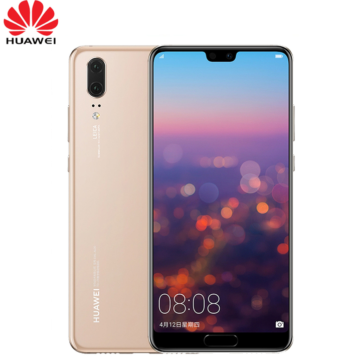 Refurbished smartphone Huawei P20 4GB+64G/128GB Dual Rear Camera 5.8 inch Full Screen SuperCharge