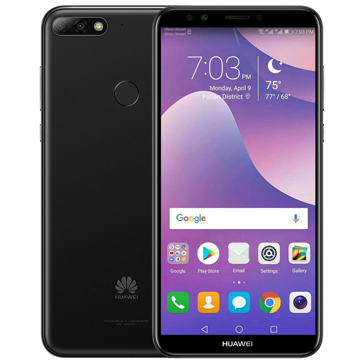 Refurbished Huawei enjoy 8（Y7 Prime）5.99'' Cellphone  3GB+32GB  Fingerprint Dual Rear Camera