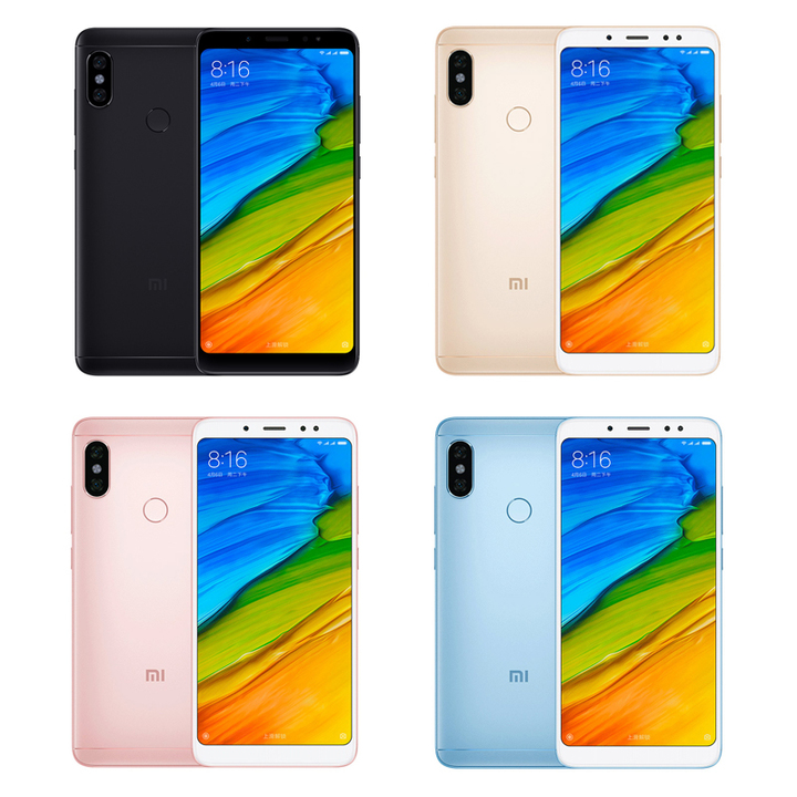 Refurbished smartphone Xiaomi Redmi Note5 32GB+3GB Octa Core 5.99inch 2160*1080 4000mAh 12MP+5MP Dual Camera smart phone
