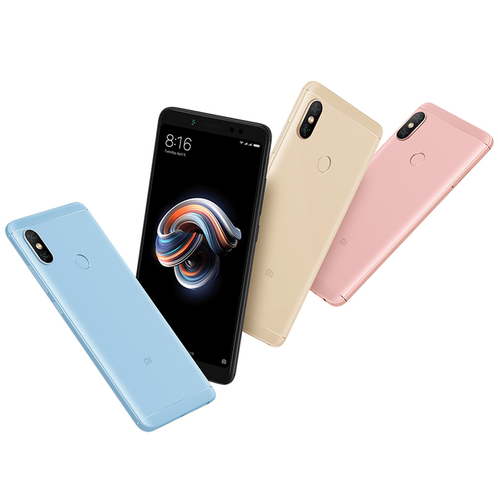 Refurbished smartphone Xiaomi Redmi Note5 32GB+3GB Octa Core 5.99inch 2160*1080 4000mAh 12MP+5MP Dual Camera smart phone