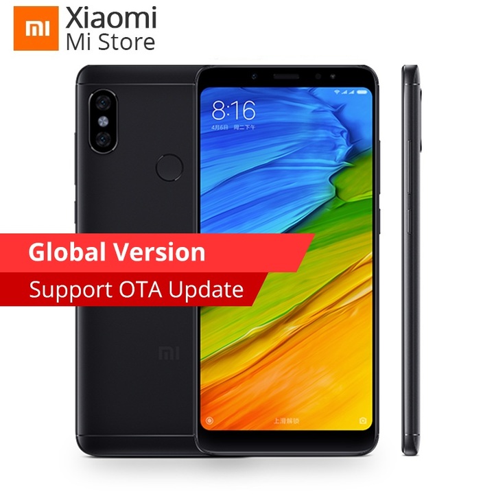 Refurbished smartphone Xiaomi Redmi Note5 32GB+3GB Octa Core 5.99inch 2160*1080 4000mAh 12MP+5MP Dual Camera smart phone