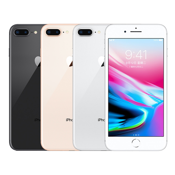 Refurbished  iphone 8 plus 64GB/256GB+3GB 12MP+7MP 5.5 inch without fingerprint  unlocked