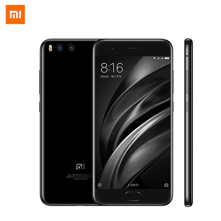 Refurbished Xiaomi Mi 6 5.15" 6GB +128GB 1080p 4G smartphone dual camera 12.0MP 3350mAh Mi6
