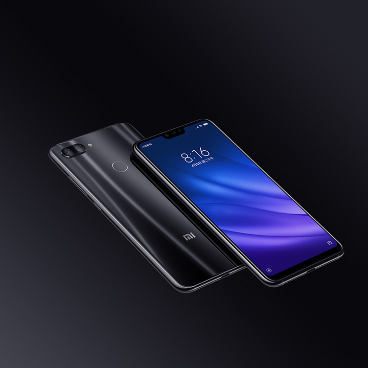 Refurbished Xiaomi Mi 8 Lite 4+64GB 6.26" 19:9 Notch Full Screen  24MP Front Camera Mi8 Smartphone