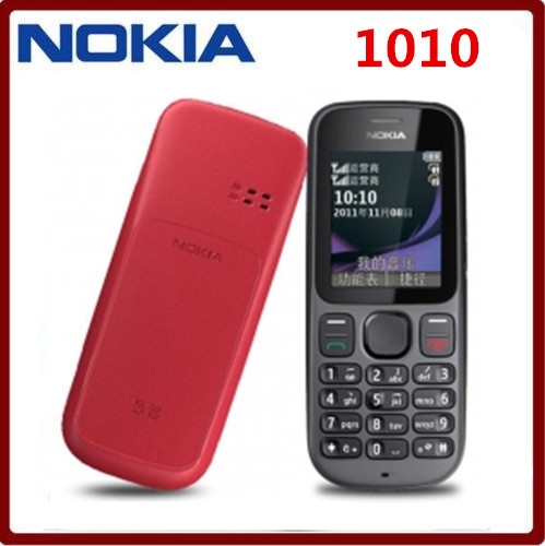 Refurbished phone Nokia 1010 Dual SIM GSM mobile phone big key multi languages radio flashlight