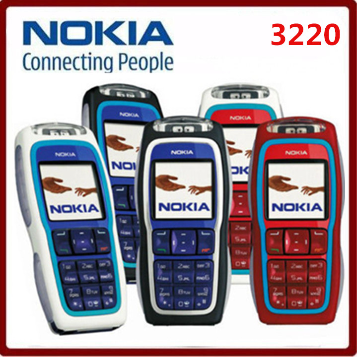 Refurbished phone Nokia 3220 Unlocked GSM900/1800/1900 Cheap Mobile Phone