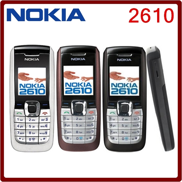 Refurbished   Unlocked Nokia 2610 the Cheapest multi-language Cellphone