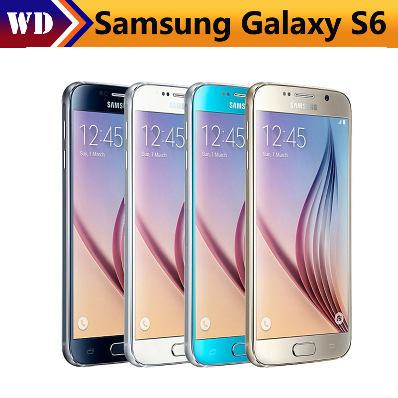 Refurbished Samsung Galaxy S6 EDGE 16MP+5MP- 5.1Inch 3g+32g single sim Certified Phone  fingerprint