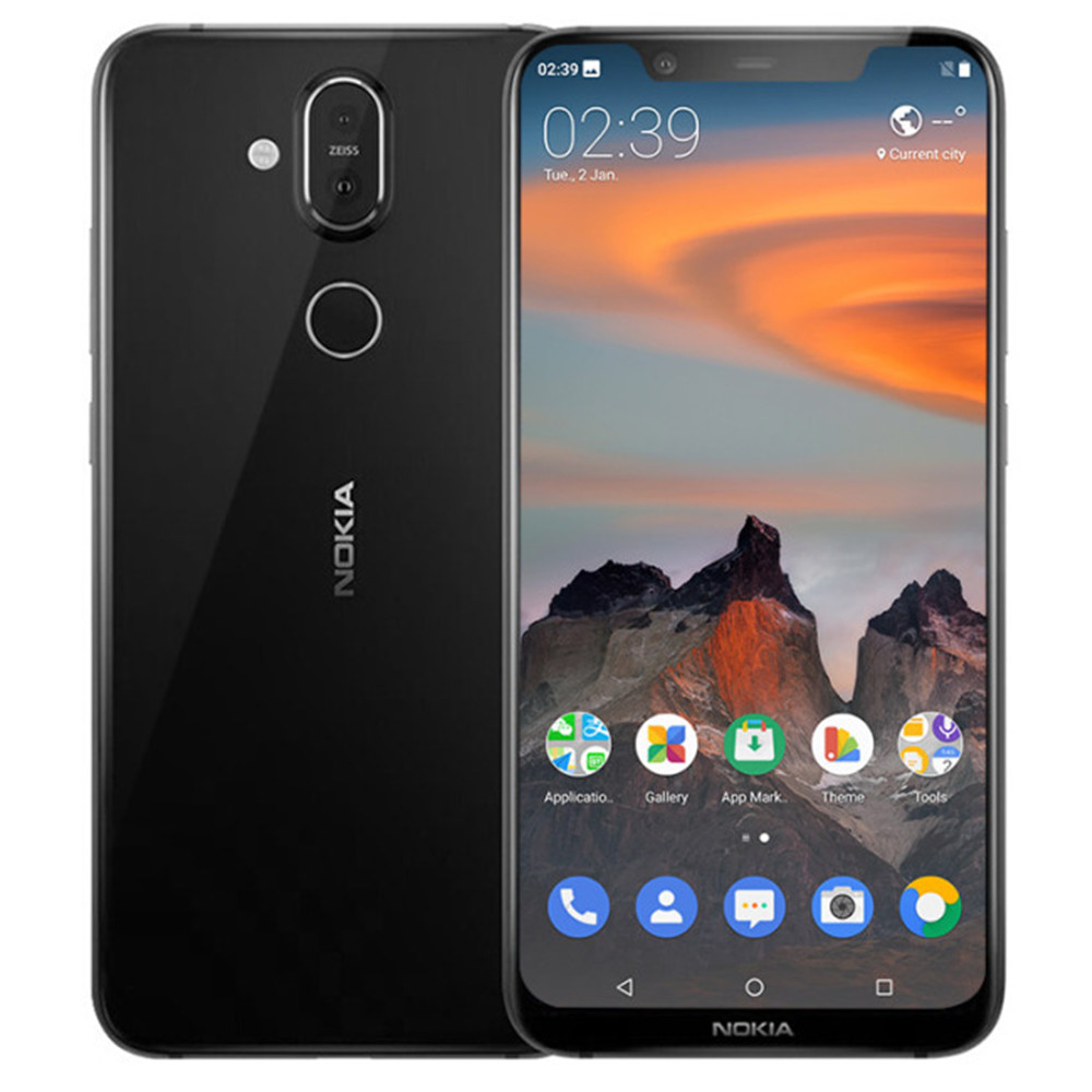 Refurbished NOKIA X7 6+128g Smartphone 6.18 inch android 8.1 3500mAh 13MP+20MP Camera Mobile phone
